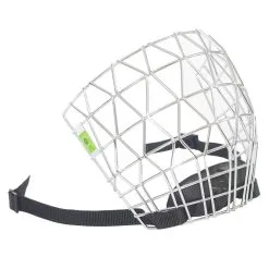 Powertek V3.0 Tek Ringette Helmet Cage - Chrome